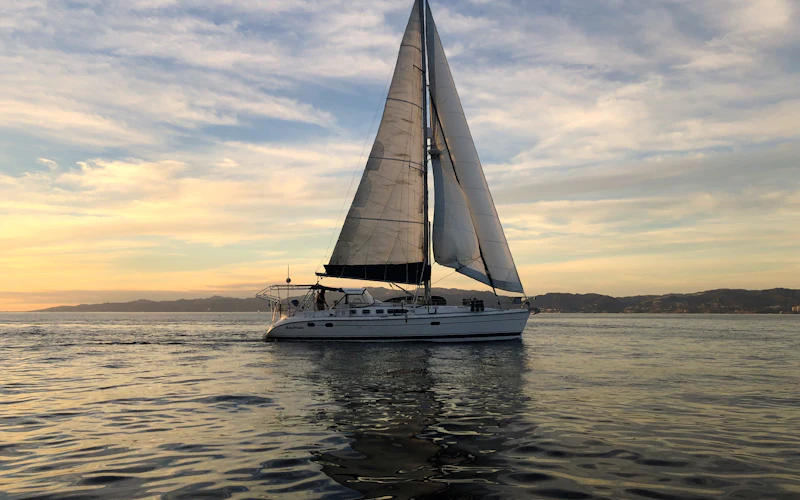 Velero y snorkel